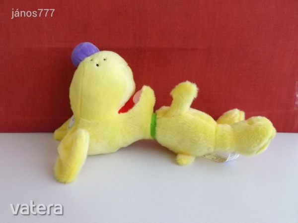 Eredeti Eva Bavorova Pupík kutya figura !! Cseh mese szereplő 30 cm-es plüss kutyus !! EXTRA !!