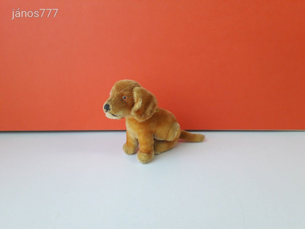 Eredeti STEIFF kutya TACSKÓ 20 cm antik STEIFF Dachshund Dog kabala figura !! EXTRA !!