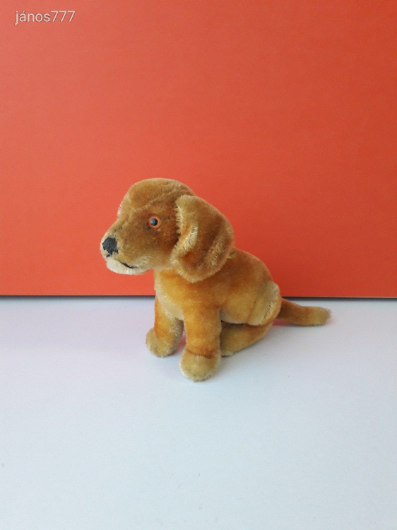Eredeti STEIFF kutya TACSKÓ 20 cm antik STEIFF Dachshund Dog kabala figura !! EXTRA !!