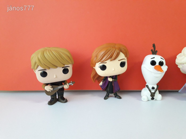 Eredeti Funko POP! Disney Frozen Jégvarázs mese szereplő 5db figura együtt ! EXTRA !! Anna Elza ...