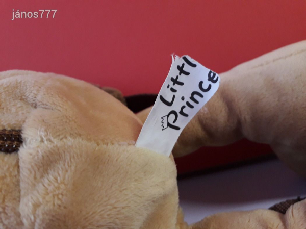 Eredeti Little Princess GILBERT A KIS KIRÁLYLÁNY Brúnó MACKÓ 45 cm plüss HÁTI kabala figura EXTRA !!