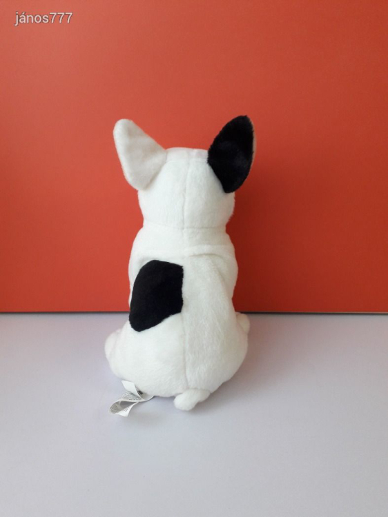 Francia bulldog kutya plüss 26 cm-es kutyus kabala figura !! EXTRA !! ÉLETHŰ !!