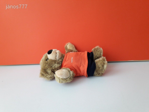 Eredeti STEIFF maci HILTON AUSTRIA medve plüss mackó plüssmackó ! 25 cm-es !  EXTRA !