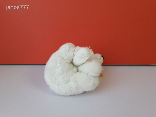 Eredeti STEIFF JEGESMEDVE maci plüss mackó plüssmaci !! 20 cm-es kabala figura !!! EXTRA !!