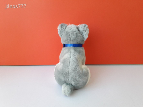 Eredeti Teddy Hermann FOXI KUTYA plüss FOXTERRIER kutyus 24 cm-es kabala figura ! ÉLETHŰ ! EXTRA !!!