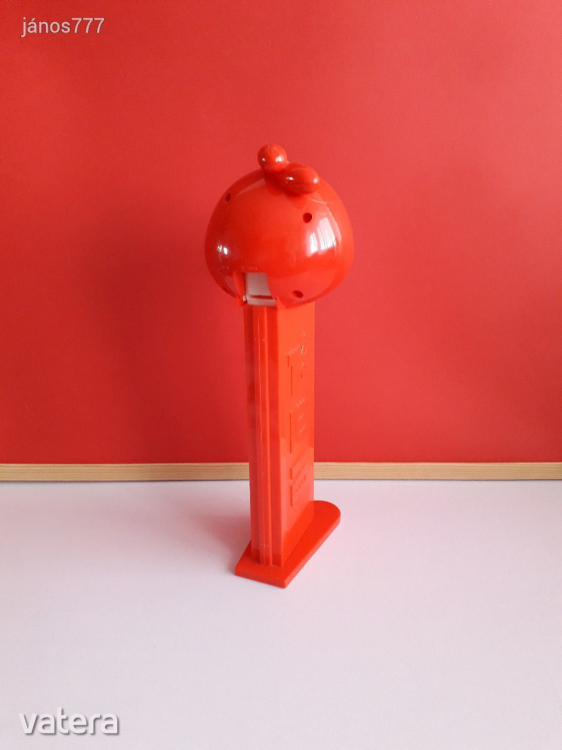 Eredeti PEZ ÓRIÁS Angry Birds Piros madár Pez adagoló tartó !! 30cm
