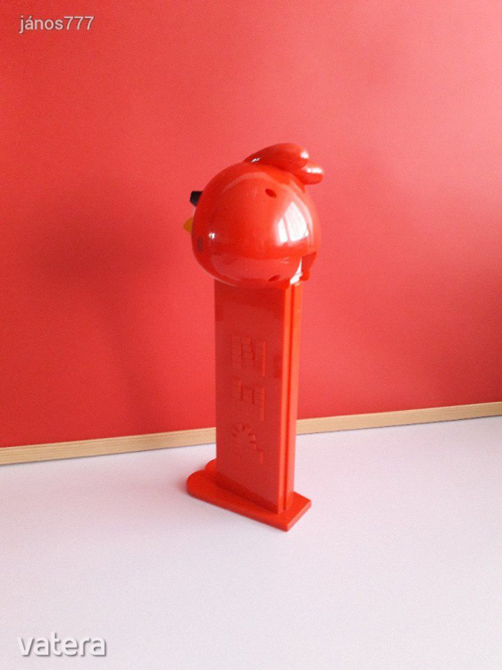 Eredeti PEZ ÓRIÁS Angry Birds Piros madár Pez adagoló tartó !! 30cm