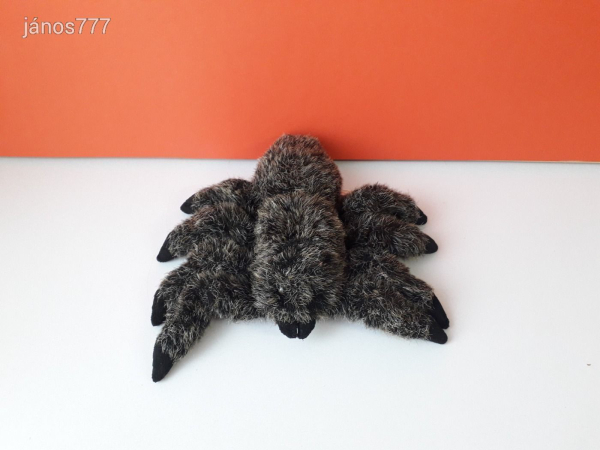 TARANTULA PÓK plüss 25 cm-es különleges kabala figura ! Madárpók - Óriáspók EXTRA !!! ÉLETHŰ !!!