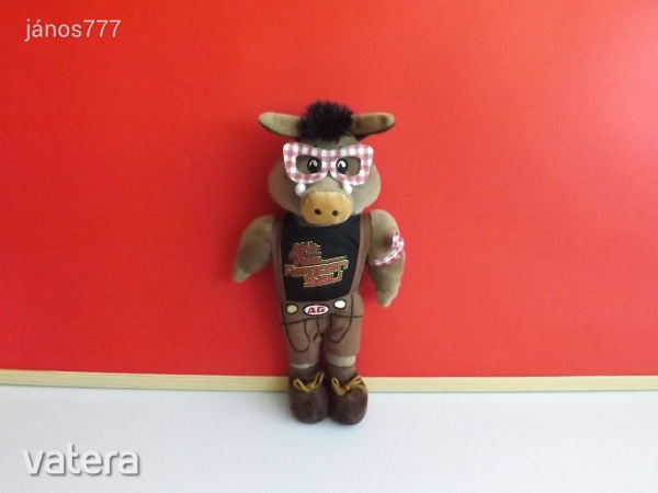 990 forintos vásár !! Eredeti FANART Volks Rock'n Roller Rampen Sau Andreas Gabalier plüss bika !