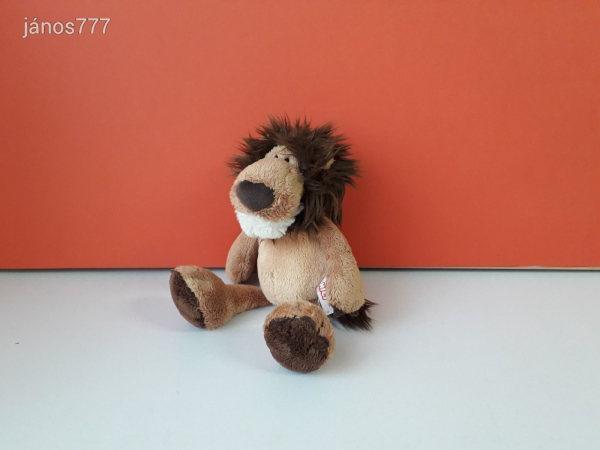 Eredeti NICI OROSZLÁN plüss kabala figura ! 28 cm-es NICI plüssfigura ! EXTRA !