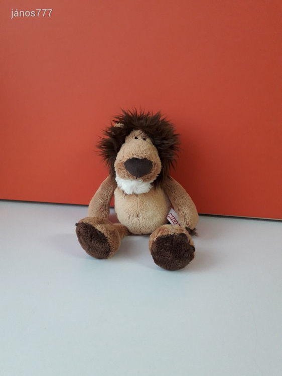 Eredeti NICI OROSZLÁN plüss kabala figura ! 28 cm-es NICI plüssfigura ! EXTRA !