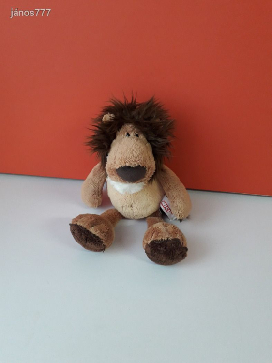 Eredeti NICI OROSZLÁN plüss kabala figura ! 28 cm-es NICI plüssfigura ! EXTRA !