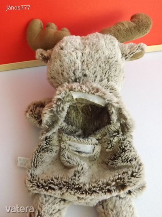 Eredeti Nanu Nana plüss szarvas kabala figura 38 cm-es plüssfigura ( melegítőtasak tartó ) !! EXTRA