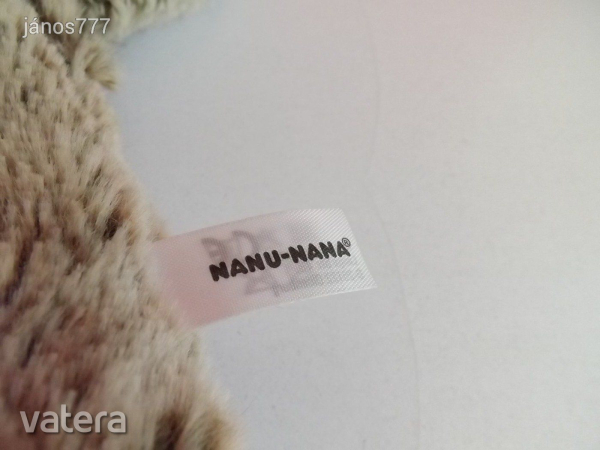 Eredeti Nanu Nana plüss szarvas kabala figura 38 cm-es plüssfigura ( melegítőtasak tartó ) !! EXTRA