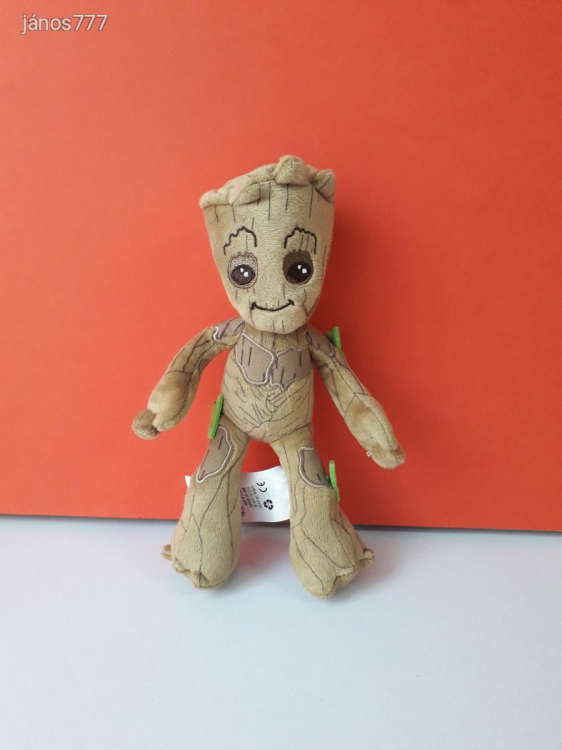 Eredeti Marvel Avengers Bosszúállók Galaxis őrzői Baby Groot plüss kabala figura 21 cm-es EXTRA !!
