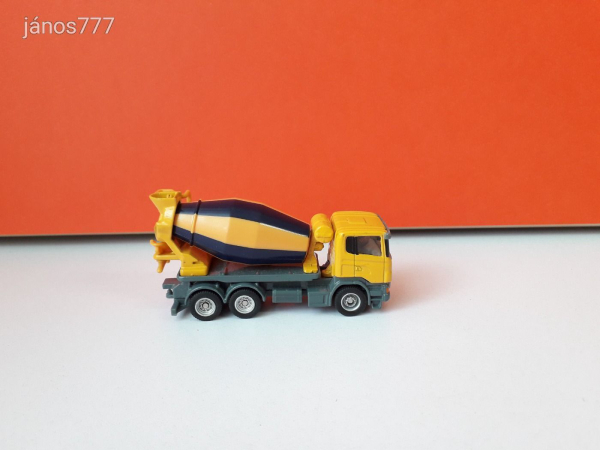 Eredeti SIKU Scania betonkeverő mixer fém munkagép 1/87 !! Siku 1896 ! 9,5cm