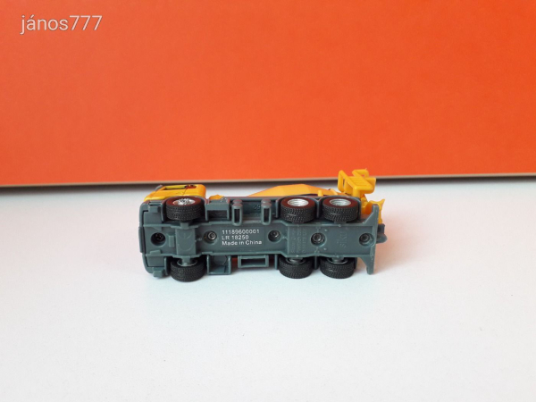 Eredeti SIKU Scania betonkeverő mixer fém munkagép 1/87 !! Siku 1896 ! 9,5cm
