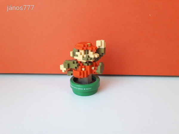 Eredeti Nintendo Amiibo Mario 30th Super Mario Bros figura !!