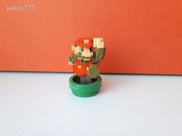 Eredeti Nintendo Amiibo Mario 30th Super Mario Bros figura !!
