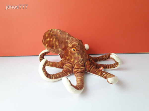 Eredeti Wild Republic POLIP plüss ritkaság Nagy méretű 37 cm-es kabala figura !! EXTRA !! ÉLETHŰ !!