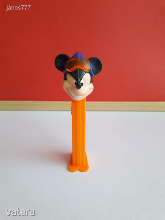 990 forintos vásár !! Eredeti PEZ cukorkatartó adagoló Mickey egér figura !!