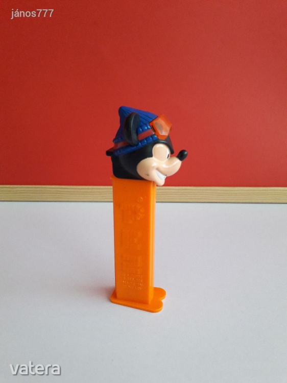 990 forintos vásár !! Eredeti PEZ cukorkatartó adagoló Mickey egér figura !!