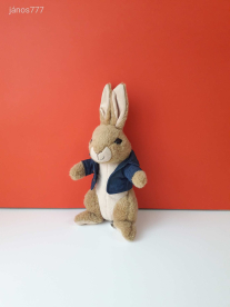 Eredeti Peter Rabbit Nyúl Péter mese szereplő plüss kabala 35 cm-es plüssfigura EXTRA