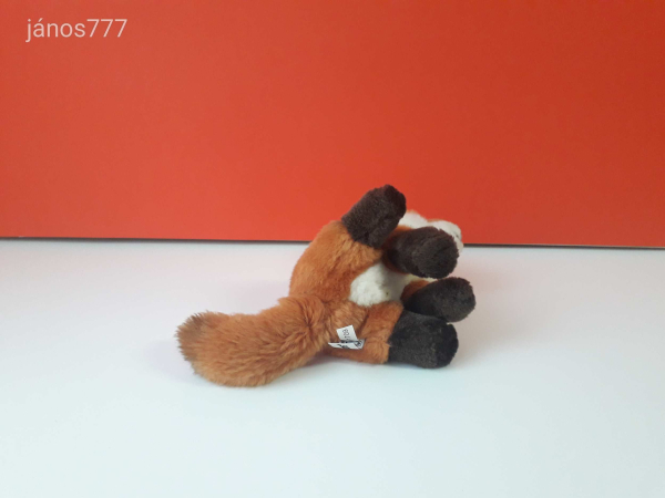 Eredeti Uni Toys RÓKA kölyök plüss 20 cm-es kabala figura !! EXTRA !! ÉLETHŰ !!
