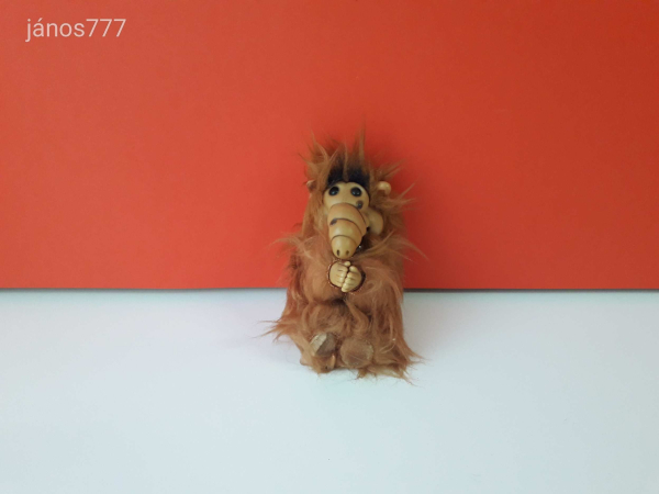 Alf az űrlény retro Alf Alien kabala figura 13 cm-es ! Csiptetős kezű ! EXTRA !!