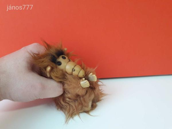 Alf az űrlény retro Alf Alien kabala figura 13 cm-es ! Csiptetős kezű ! EXTRA !!