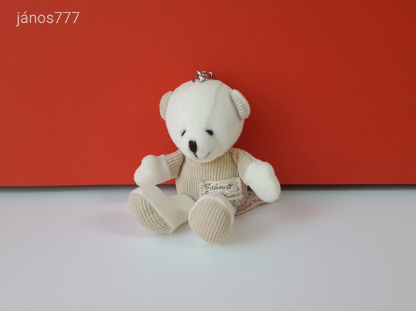 Eredeti TIAMO maci plüss medve kabala figura !! 11 cm-es mackó kulcstartó !! EXTRA !!