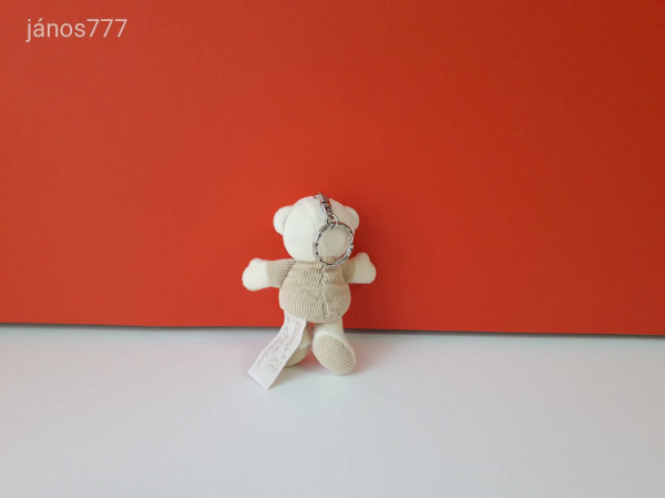 Eredeti TIAMO maci plüss medve kabala figura !! 11 cm-es mackó kulcstartó !! EXTRA !!