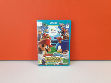 Eredeti Nintendo Wii U Mario & Sonic at the Rio 2016 Olympic Games konzol játék !!