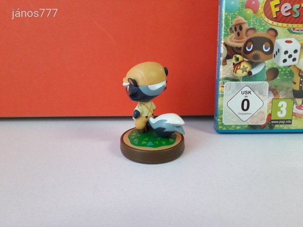 Eredeti Nintendo Wii U Animal Crossing Amiibo Festival konzol játék + kiegészítő !!