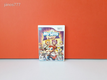 Eredeti Nintendo Wii My Sims Party konzol játék !!