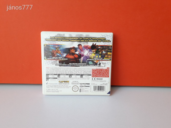 Eredeti Nintendo 3DS Super Street Fighter IV 3D konzol játék !!