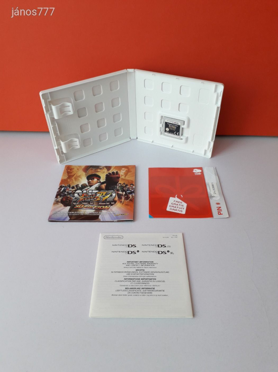 Eredeti Nintendo 3DS Super Street Fighter IV 3D konzol játék !!