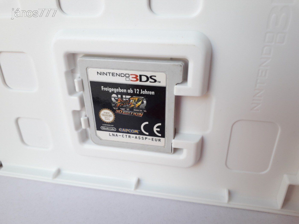 Eredeti Nintendo 3DS Super Street Fighter IV 3D konzol játék !!