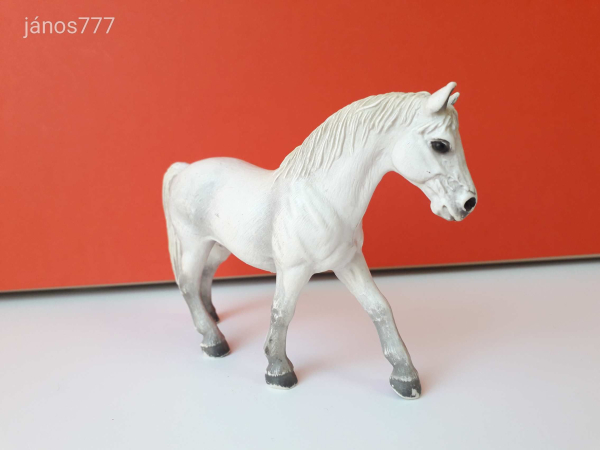 Eredeti Schleich ló Lipicai mén állatfigura !! 13x9,5cm ! 2001-es kiadás ! Schleich 13252