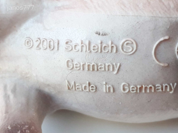 Eredeti Schleich ló Lipicai mén állatfigura !! 13x9,5cm ! 2001-es kiadás ! Schleich 13252
