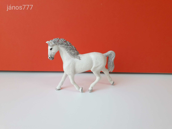 Eredeti Schleich ló Holstein kanca állatfigura !! 12x10cm !! 2017-es kiadás !! Schleich 13858