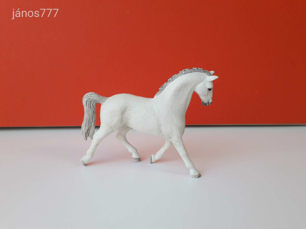 Eredeti Schleich ló Holstein kanca állatfigura !! 12x10cm !! 2017-es kiadás !! Schleich 13858