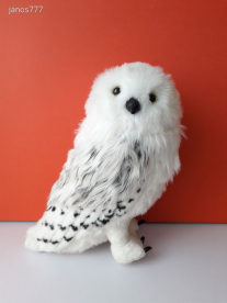 Eredeti Harry Potter HEDWIG bagoly plüss madár kabala figura ! 35 cm-es plüssfigura ! EXTRA