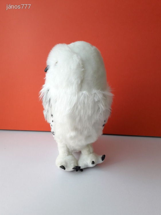 Eredeti Harry Potter HEDWIG bagoly plüss madár kabala figura ! 35 cm-es plüssfigura ! EXTRA