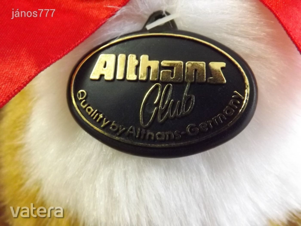 Eredeti ALTHANS CLUB plüss MACI mackó 41 cm-es medve kabala figura !!!