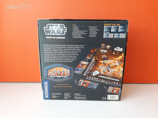Eredeti Kosmos Star Wars Angriff der Klonkrieger társasjáték !