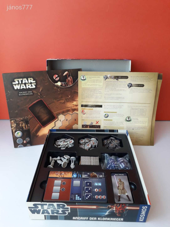 Eredeti Kosmos Star Wars Angriff der Klonkrieger társasjáték !