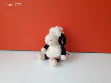 Eredeti NICI BÁRÁNY JOLLY MALOU hímzett plüss bari 21 cm-es kabala figura EXTRA !