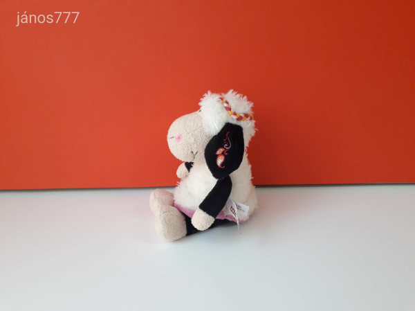 Eredeti NICI BÁRÁNY JOLLY MALOU hímzett plüss bari 21 cm-es kabala figura EXTRA !