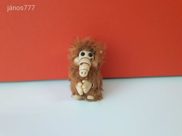 Alf az űrlény retro Alf Alien kabala figura 9 cm-es ! Csiptetős kezű ! EXTRA !!